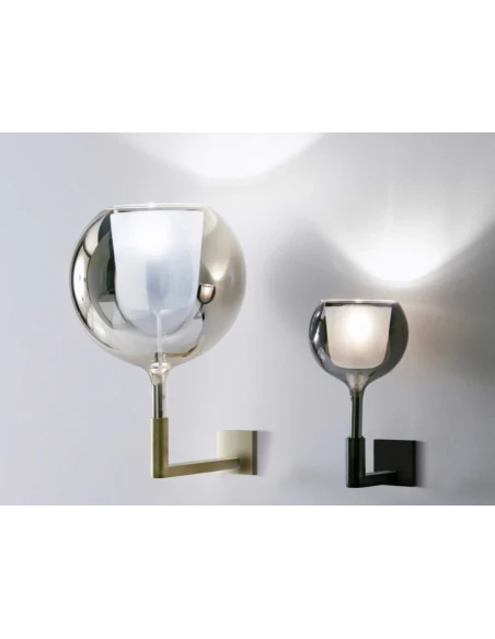 Penta - Glo Medium Wall Lamp - Matt Black Frame