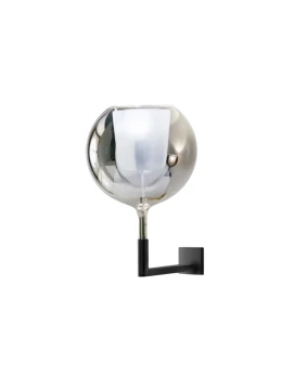 Penta - Glo Medium Wall Lamp - Matt Black Frame
