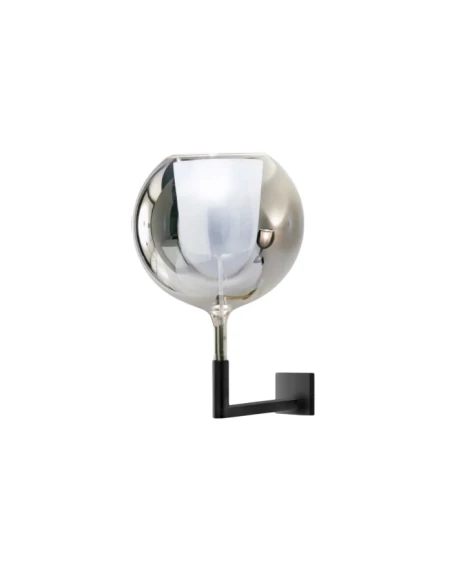 Penta - Glo Medium Wall Lamp - Matt Black Frame