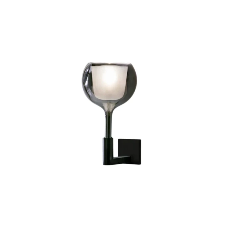 Penta - Glo Mini Wall Lamp - Matt Black Frame