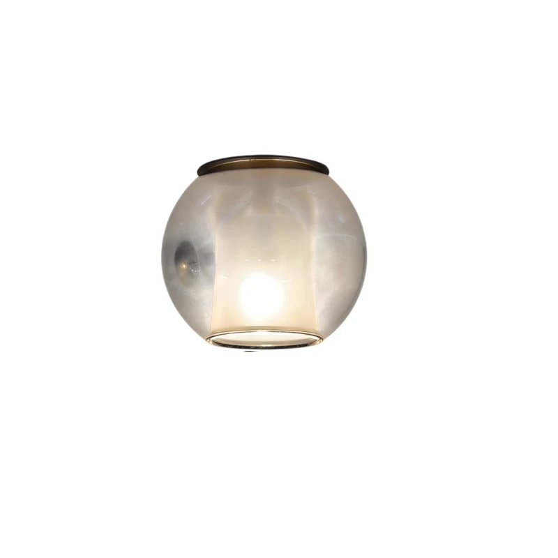 Penta - Glo Lampada Da Soffitto Mini - Struttura Bronzo Opaco