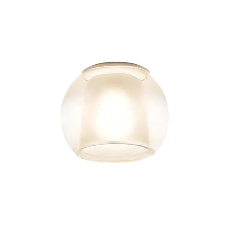 Penta - Glo Mini Ceiling Lamp - Matt White / Transparent