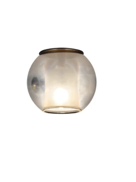 Penta - Glo Lampada Da Soffitto Media - Struttura Bronzo Opaco