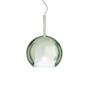 Penta - Glo Maxi Pendant Lamp - Green Mirrored Glass Diffuser