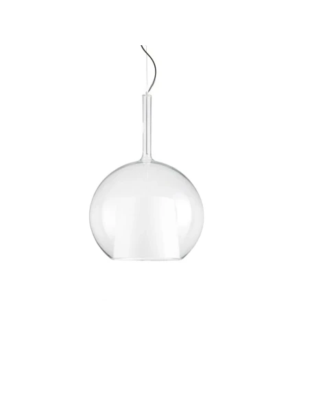 Penta - Glo Maxi Pendant Lamp - Clear Glass Diffuser