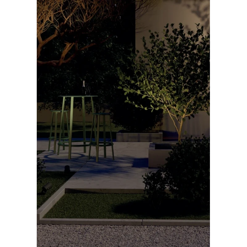 Redo Group - Xrock Outdoor Floodlight - Dark Grey 220-240 V