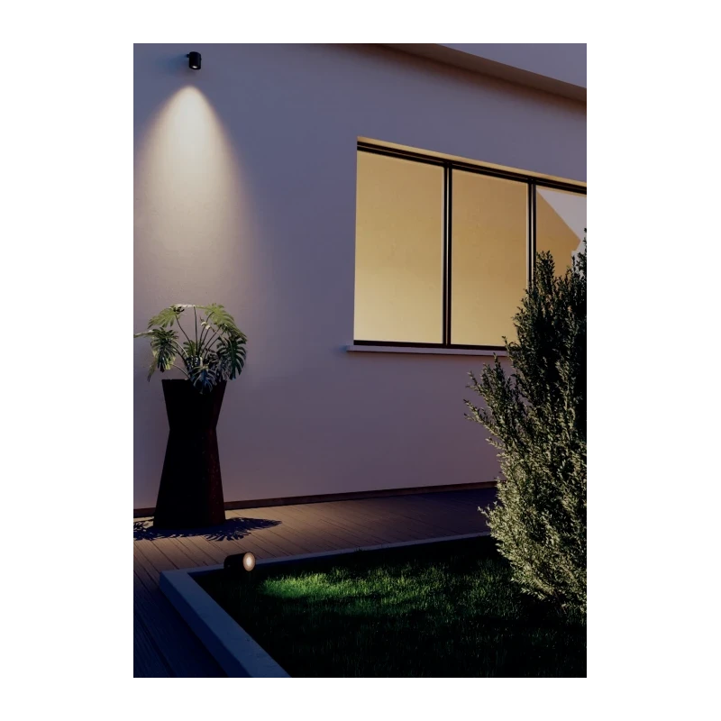 Redo Group - Xrock Proiettore da Esterno - Grigio Scuro 220-240 V