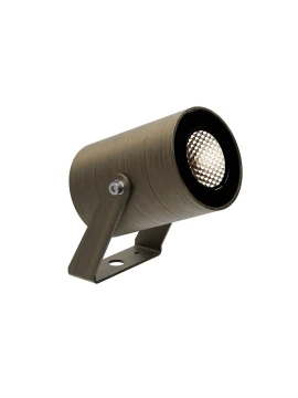 Redo Group - Xrock Outdoor Floodlight - Antique Brass 220-240 V