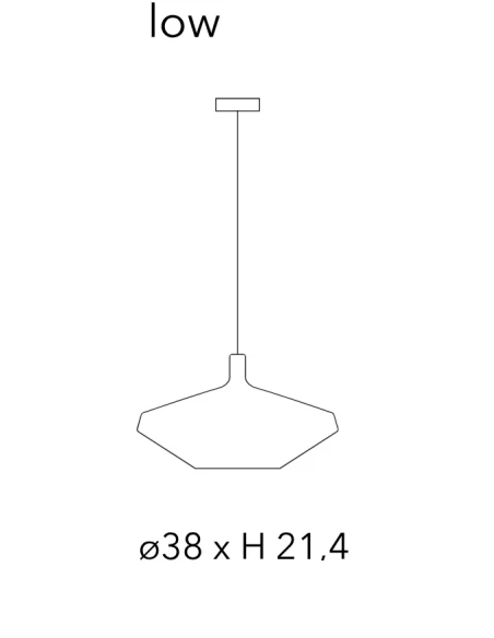 Penta - Mom Pendant Lamp - Low