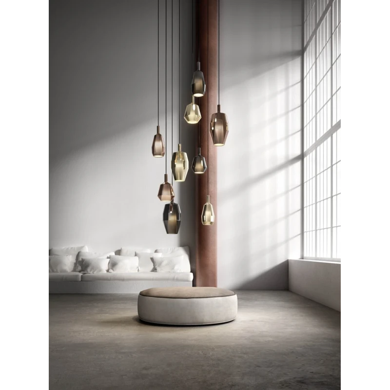 Penta - Mom Glossy Pendant Lamp - Tall