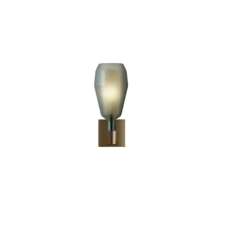 Penta - Mom Slim Lampada da Parete - Struttura Oro Opaco