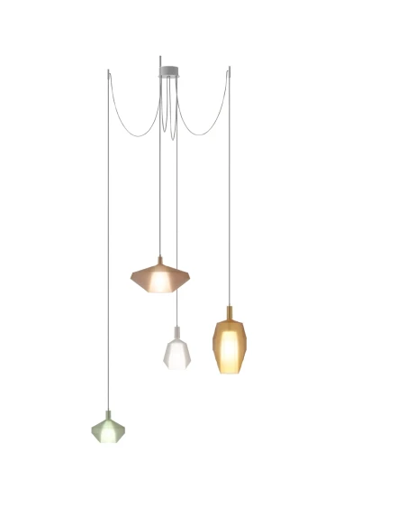 Penta - Mom Decentralized Pendant Lamp - Small Cluster 2F