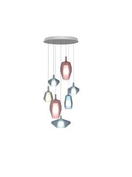 Penta - Mom Lampada a Sospensione - Small Cluster 2M