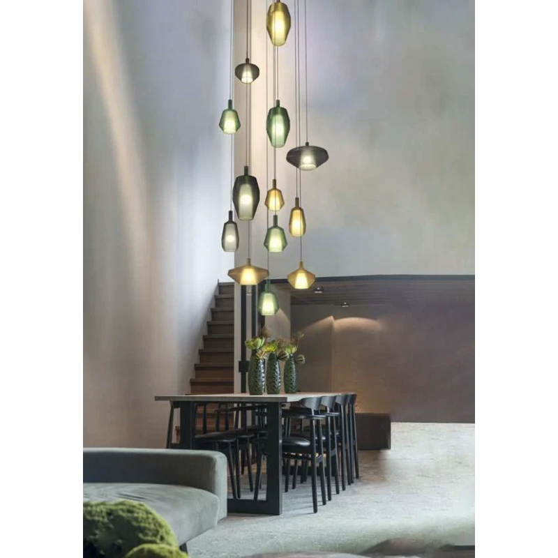 Penta - Mom Decentralized Pendant Lamp - Big Cluster 3A