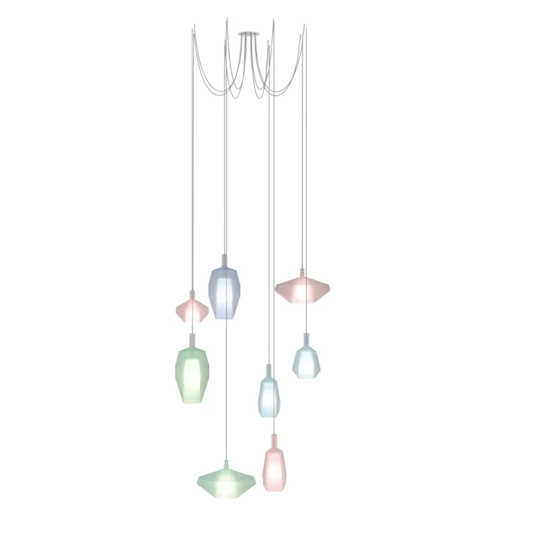 Penta - Mom Decentralized Pendant Lamp - Big Cluster 3A