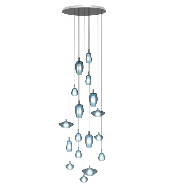 Penta - Mom Lampada a Sospensione - Big Cluster 3D