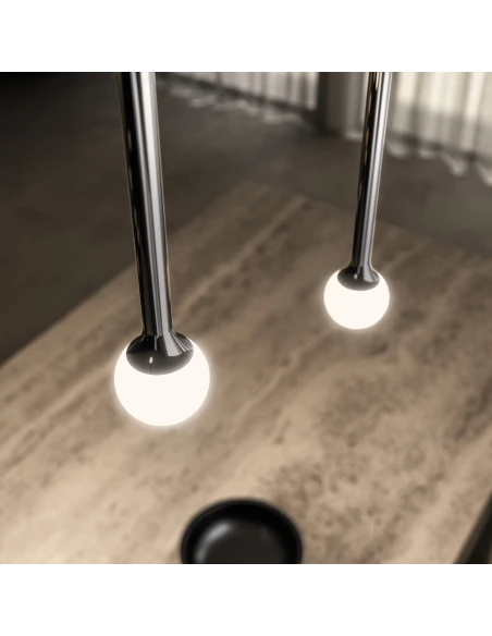 Penta - Storm Lampada a Sospensione - Nero Opaco