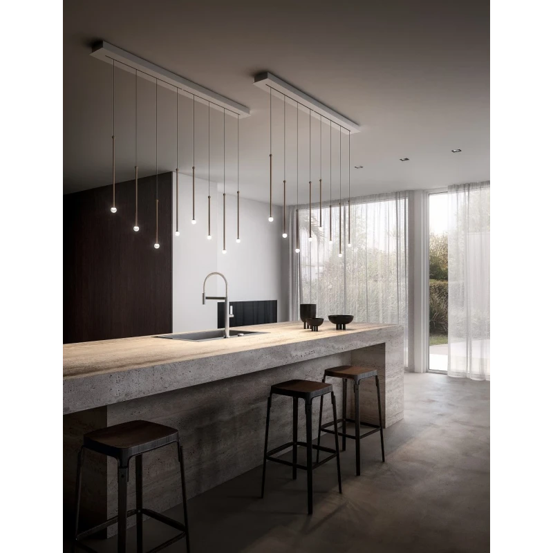 Penta - Storm Pendant Lamp - Matte Bronze