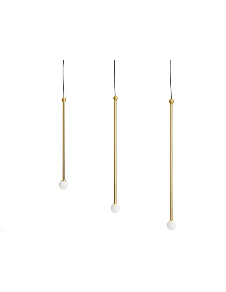 Penta - Storm Lampada a Sospensione - Oro Opaco