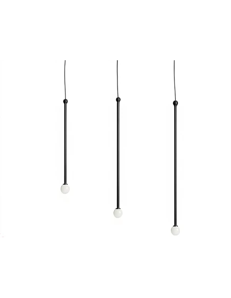 Penta - Storm Lampada a Sospensione - Nero Opaco