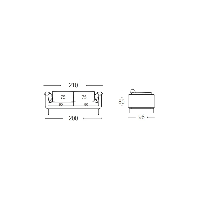 Biba Italia - Alex Sofa