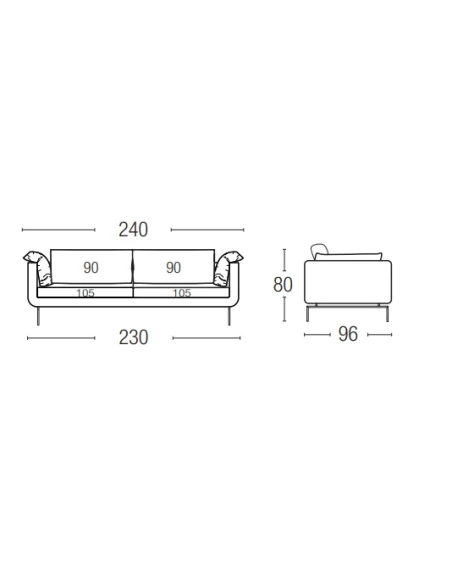 Biba Italia - Alex Sofa