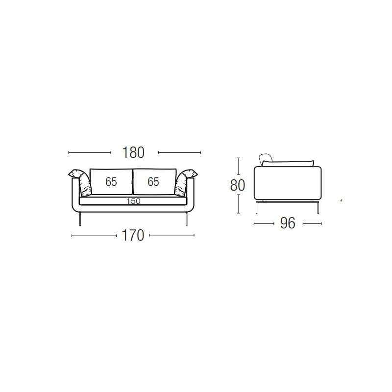 Biba Italia - Bravo Sofa
