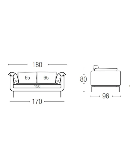 Biba Italia - Bravo Sofa
