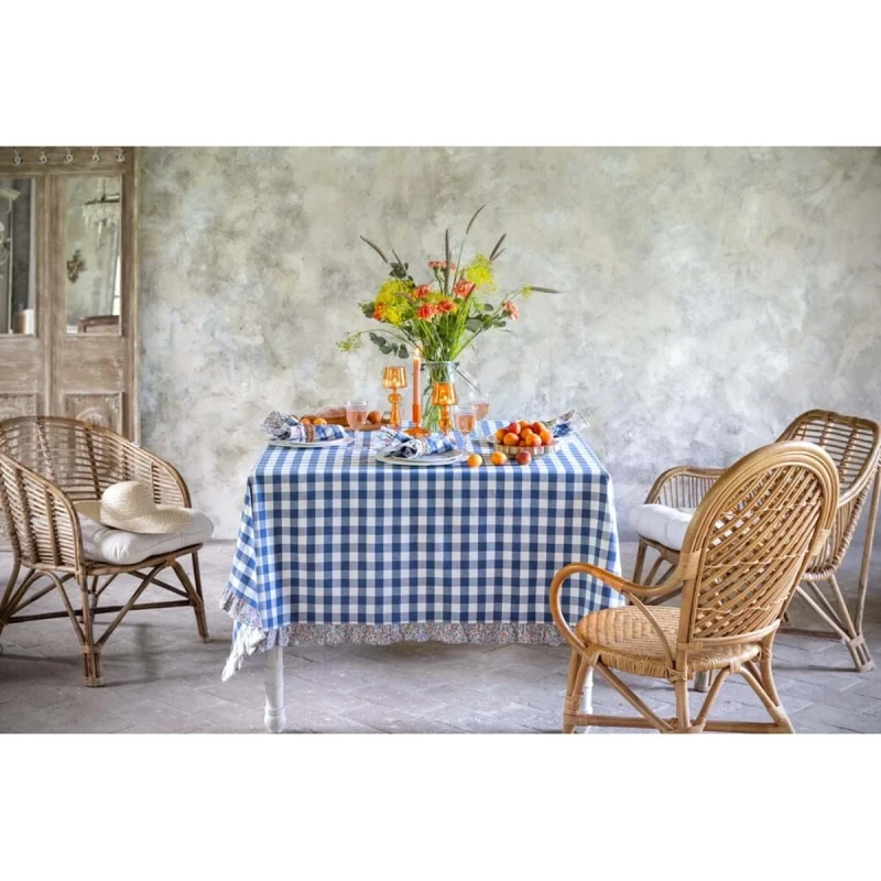 Blanc MariClò - Tablecloth with Gala Linda Collection - 160 x 230 cm