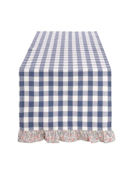 Blanc MariClò - Runner con Gala Linda Collection - 45 x 150 cm