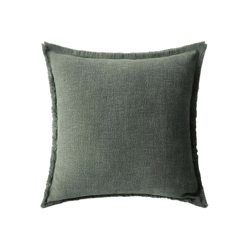 Blanc MariClò - Orangerie Collection Cushion 50x50 - Dark Green