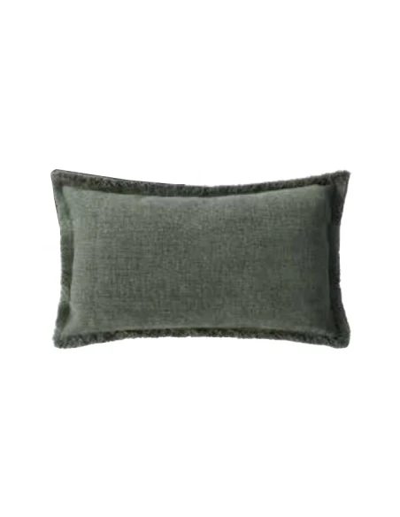 Blanc MariClò - Orangerie Collection Cushion 50x30 - Dark Green