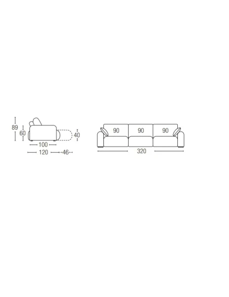 Biba Italia - Flow Sofa
