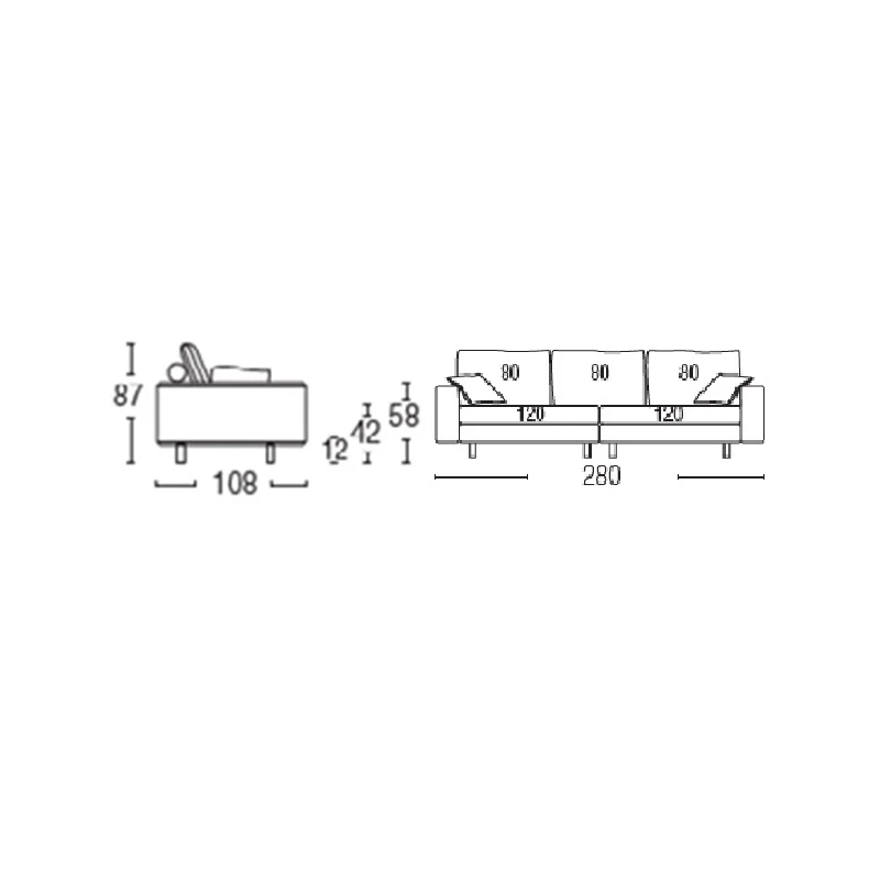 Biba Italia - Freedom Sofa