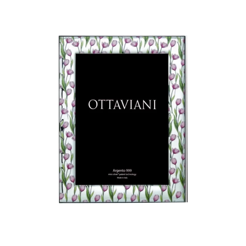 Ottaviani - Portafoto Tulipani - Argento