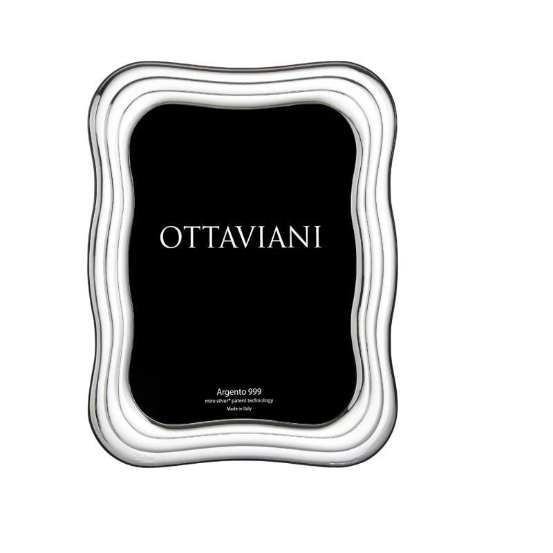Ottaviani - Super Wave Photo Frame - Silver