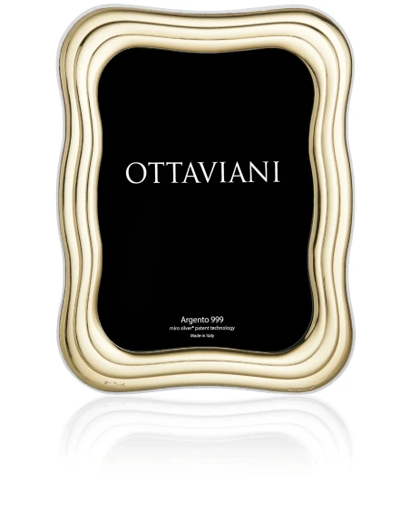 Ottaviani - Super Wave Photo Frame - Gold