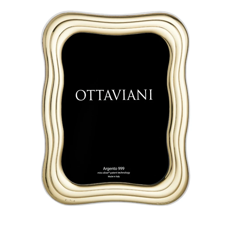 Ottaviani - Super Wave Photo Frame - Gold