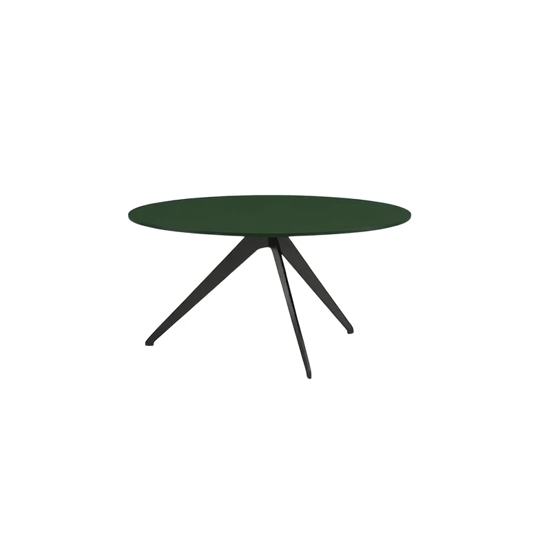 Biba Italia - Tavolino Rocket - Base Antracite e Piano Verde
