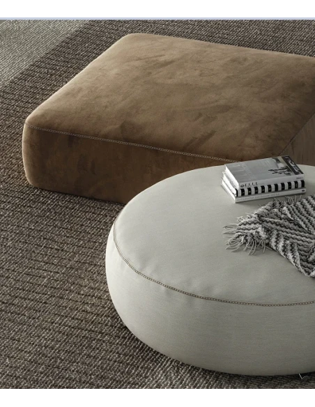 Biba Italia - Bon Ton Pouf - Square