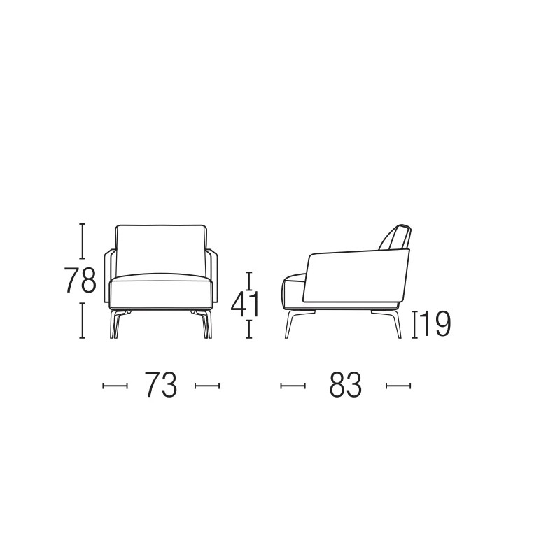 Biba Italia - Lady T Armchair