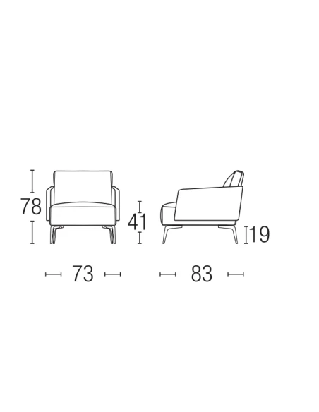 Biba Italia - Lady T Armchair
