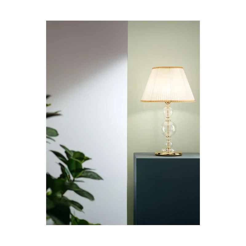 Ondaluce - Large Bach Table Lamp - Transparent/Chrome