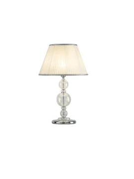 Ondaluce - Large Bach Table Lamp - Transparent/Chrome