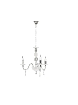 Ondaluce - Livia 3-Light Pendant Lamp - Milky White