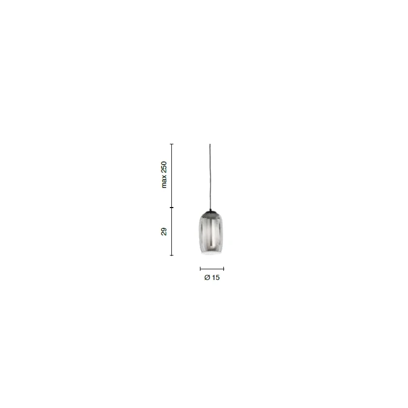Ondaluce - Bonnie 3 Pendant Lamp - Transparent