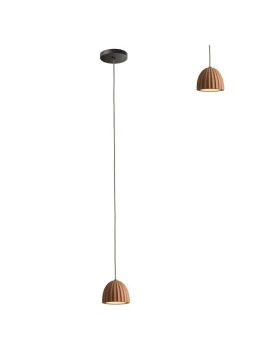 Ondaluce - Concrete Pendant Lamp - Rust Concrete Effect