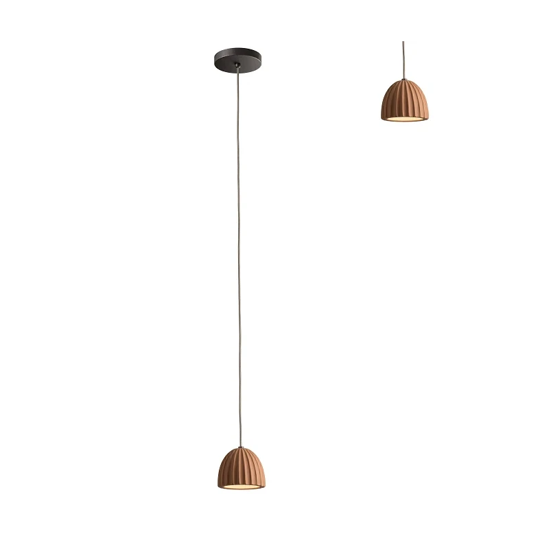 Ondaluce - Lampada a Sospensione Concrete - Ruggine Effetto Cemento