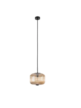 Ondaluce - Lampada a Sospensione Singola Odette - Ambra