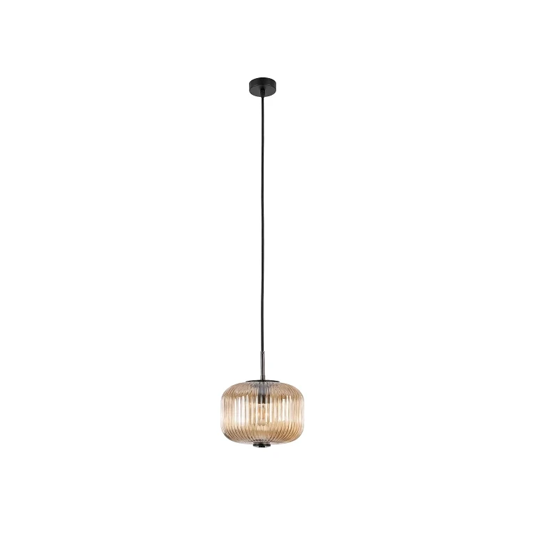 Ondaluce - Lampada a Sospensione Singola Odette - Ambra